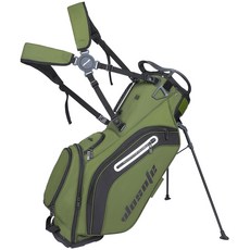 高爾夫球包新款高爾夫支架包雙肩帶14宮格滌綸材質多個口袋易攜帶, 深綠色, 1個