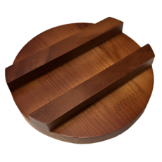 돌솥 뚝배기 나무 뚜껑 원목, 1개, 우드, 15cm