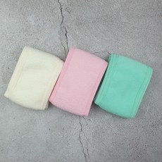 찍찍이 세안 머리띠 헤어 샤워 세수 캡, 민트