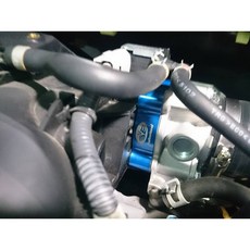 普菲迅國際 NISSAN TIIDA LIVINA 1.6L 節氣門墊寬片 提升引擎效能 改善油門反應, 紅色, 1個