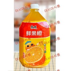 <킹콩푸드>캉스푸 오렌지음료 중국음료, 6개, 1L