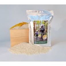 캠핑쌀 1kgx2 오대 단일 완전미 잔류농약 불검출 게르마늄농장 25년 햅쌀, 1개, 1kg