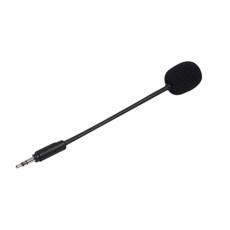 G735 게이밍 헤드셋 탈착식 마이크 게이밍 헤드셋 액세서리와 호환되는 교체용 게임 마이크 2.5mm 마이크, 01, 1개