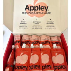 정품) 애플리 국내산 백프로 사과즙 NFC 착즙 HACCP 무가당 저온압착 사과생즙 사과착즙, 30팩, 120ml