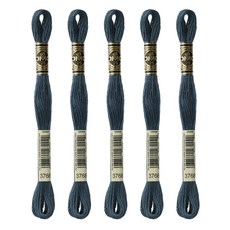 브랜드얀 DMC 자수실 25번 면사 5p, 5개, 3768