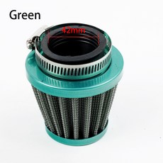 오토바이 35mm 38mm 42mm 45mm 에어 필터 클리너 인덕션 키트 110cc 125cc 150cc 250cc 450cc ATV 오토바이 더트 바이크 엔진용, [03] 42MM Green