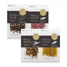 캔 생활 강아지 파우치 반려동물 시니어 소프트 건강 간식 담은 100g, 관절영양롤