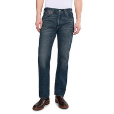 리바이스 남성용 501 오리지널 핏 청바지 다크 스톤워시. 29W x 34L