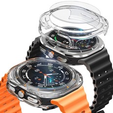 갤럭시 워치7 울트라 풀커버 강화케이스(47mm)(투명)