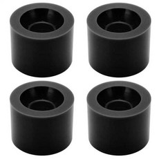 스케이트보드 바퀴 교체 롱보드 크루저 부품, 1. black, 1개