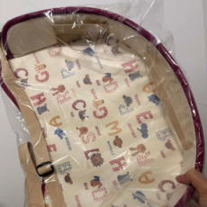 兒童外出超實用多功能安全座椅桌盤 現貨, 桃紅｜動物字母,單一尺寸