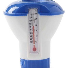 클린 수영장 염소 디스펜서 온도계 염소투입기