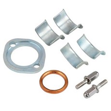 혼다 CG125 XL CB 125s 용 배기 머플러 콜렛 칼라 클램프 홀더 나사 양질 배기 콜렛 및 클램프 키트, 01   Mainland