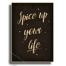 빈티지 주방 음식 칠판 포스터 바 레스토랑 인테리어 홈 룸 장식 그림 레트로 프린트 아트 벽, 01 A4, 27 20