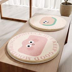 해피유통 귀여운 동물 캐릭터 디자인 어린이 및 성인용 매트 소파용 방석 쿠션, 30*30센티미터., 25