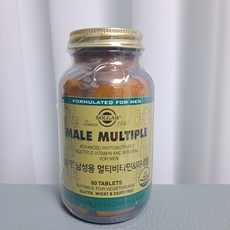 솔가 남성용 멀티비타민 앤 미네랄 2160mg x 60정, 1개