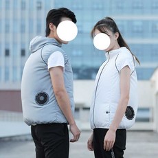냉조끼 에어 조끼 에어컨 냉방조끼 실외 선풍기 배달복