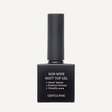 젠틀핑크 논와이프 매트탑젤, 1개, 8g, 투명