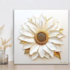 더마네이처 해바라기그림 액자 인테리어액자 돈들어오는그림, 1번 해바라기
