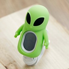 SWIFF A71 外星人夾式調音器 適用於吉他 烏克麗麗 小提琴 Bass, SWIFF 外星人調音器 / 綠色, 1個
