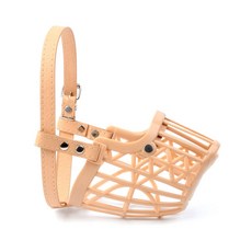 클로버잡화 강아지 플라스틱 입마개 마스크, 3호