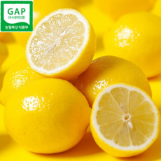 [환불보장] 제주 GAP 레몬 실중량, 1박스, 혼합과 2.5kg