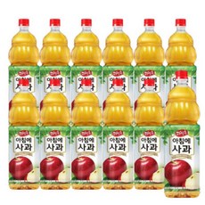 과일촌 아침에사과 1.5L X12 PET, 12개