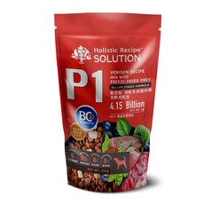耐吉斯P1凍乾多拚鹿肉餐350克 狗飼料 凍乾多拚糧 專利益生菌BC30 全齡犬, 350g, 1個, P1凍乾多拚鹿肉配方
