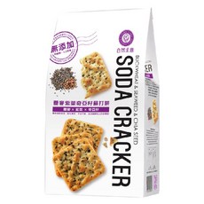 自然主意 生機蘇打餅 180g/包 【美十樂連鎖藥局】, 1個, 蕎麥x紫菜x奇亞籽