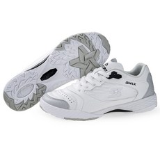 스타스포츠 2025년 신형 족구화 큐맥스 실버 접지력 내구성 향상 족구신발 스타족구화