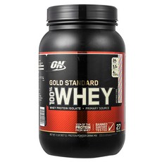 OPTIMUM NUTRITION 分離乳清蛋白補充粉 生日蛋糕口味, 1個, 907克