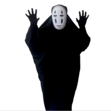 Pizgenic萬聖節臉部上衣衣服組