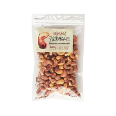 바사삭 구운 통 캐슈너트, 2개, 250g