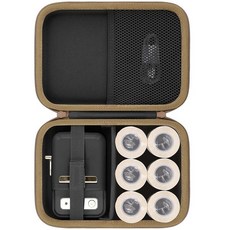 Baval NIIMBOT B21/B21 Pro/B1 라벨 메이커 열 라벨 프린터 및 5.1cm(2인치) 라벨 용지와 호환되는 라벨 프린터 케이스(화이트 케이스), Black Case
