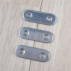 가구부속품 스텐 평철 47x16 일자 평철 보강철물