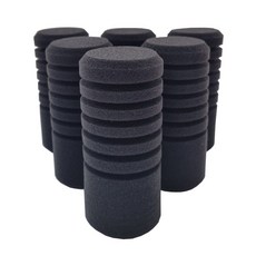 BASA 프리미엄 스펀지여과기 쌍기 블랙 리필필터 6개, 1세트