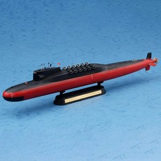 하비보스 중국 해군 Type 092 샤 클라스 SSN 핵추진 공격 잠수함 전함 배 프라모델 1:350, 1개