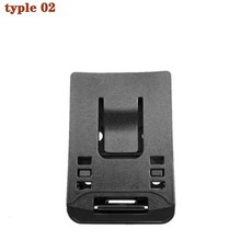 허리 클립 벨트 루프 칼용 칼집홀스터 칼집 키트 총 홀스터, 색상: 7. type 02 black, 1개