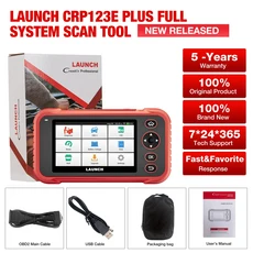 [평생 무료 업데이트] LAUNCH X431 CRP123E PLUS 풀 시스템 진단 도구 자동차 OBD 스캐너 AT SAS 오일 브레, 01 CRP123E PLUS, 01 China Mainland