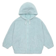 에꼴리에 칼라 양털 플리스 후드 점퍼 21D0153