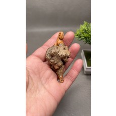 北太行崖柏 把把壺 瘤花 閃電紋 紅油, 如圖所示, 1個