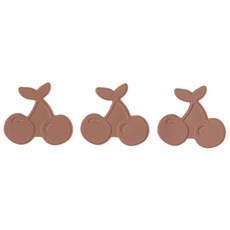 Citron 小檸檬 可愛冰寶組 3個, SGS認證 LFGB食品容器驗證合格, 無毒凝膠, 抗斷裂材料, 可重複使用, 櫻桃