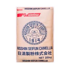 日清製粉 山茶花麵粉25公斤原裝袋 粉質細緻 烘焙首選, 25kg, 1個