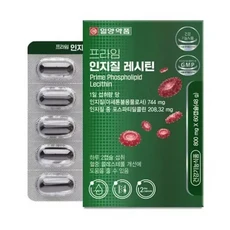 메온셀 인지질 레시틴 800mg x 60캡슐 근육성장 식품 뇌경색 심장, 60정, 1개