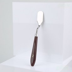 木頭柄油畫刮刀 油畫顏料 美術繪畫工具, 1個, 油畫刮刀-#2