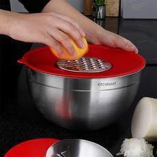 신선EASY 스테인레스볼 스텐 채칼 믹싱볼 세트 25cm