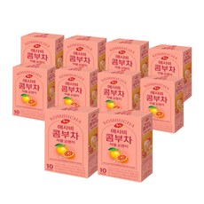 동서 애사비 콤부차 자몽 오렌지, 5g, 10개, 10개입