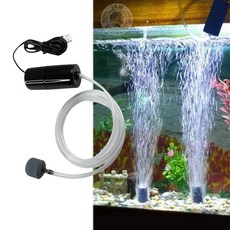 소형 기포 발생기 휴대용 미세 기포기 USB 전원, 1개