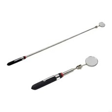 접이식 망원경 미러 자동차 수리 도구 기술자 긴 손잡이, 1개, 1. 3.2mm