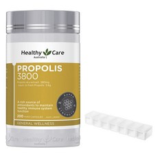 헬시케어 프로폴리스 드라이 엑스트렉트 3800mg 소프트캡슐 + ITS NEATS 7칸 약통, 200정, 1개